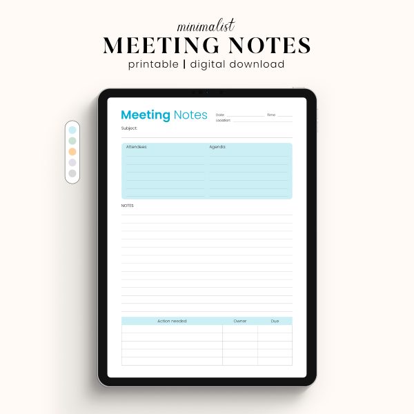 meeting notes