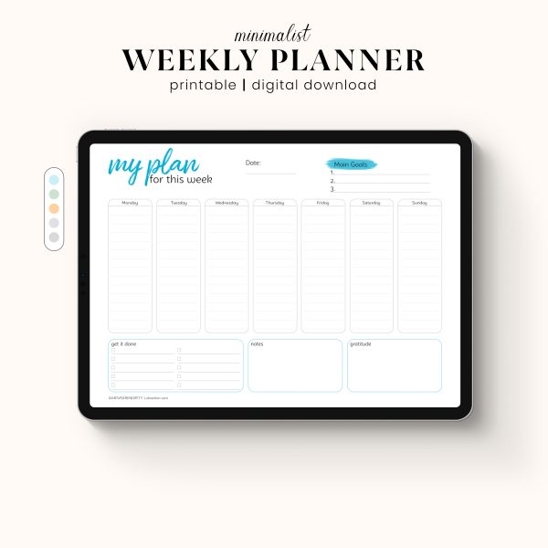 weekly planner