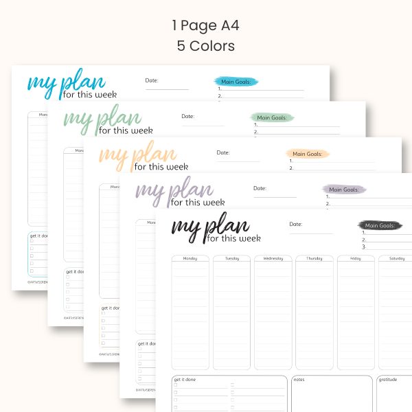 weekly planner