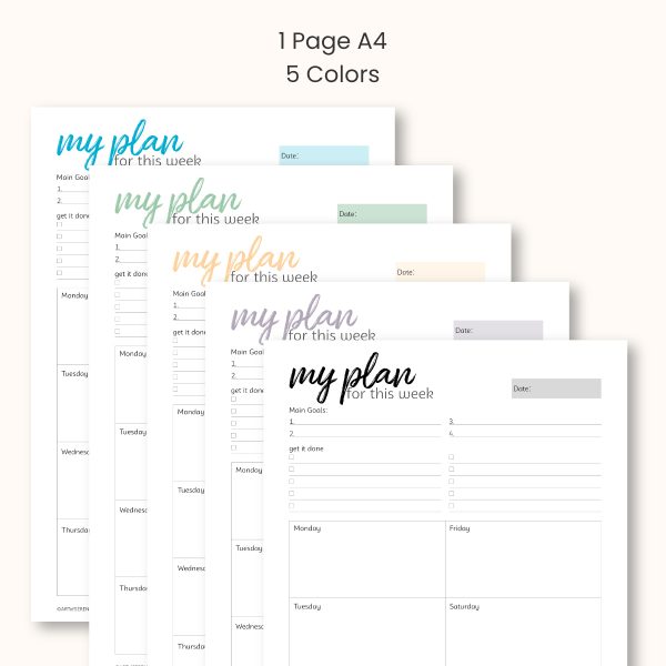 weekly planner