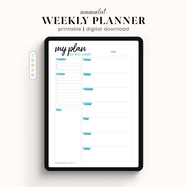 weekly planner